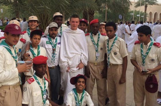  شاب روسي يسافر بدراجته الهوائية الى السعودية لاداء مناسك الحج صورة رقم 2