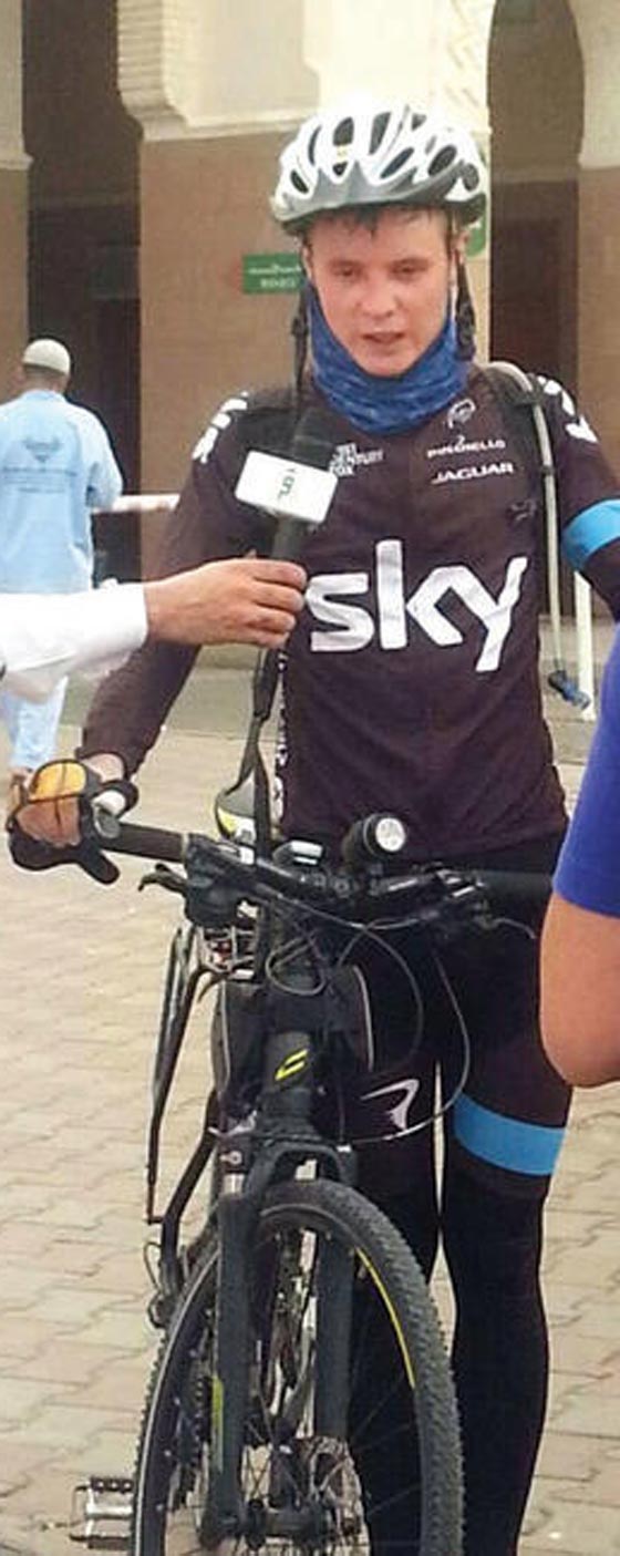  شاب روسي يسافر بدراجته الهوائية الى السعودية لاداء مناسك الحج صورة رقم 4