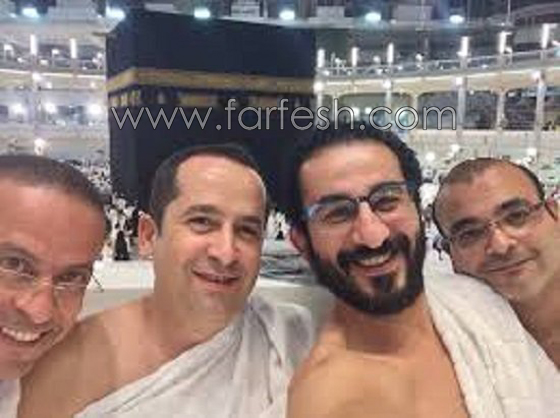 صور فنانين بملابس الاحرام: من ام كلثوم والعندليب الى سعد لمجرد وغادة عادل صورة رقم 18