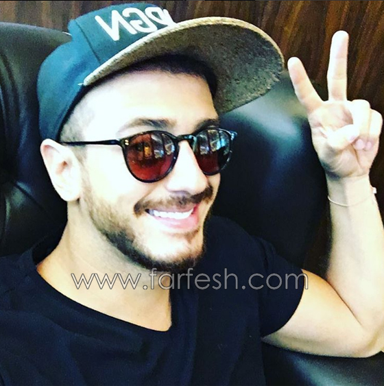  صورة سعد المجرد في مشهد حميم مع فتاة في حمام السباحة صورة رقم 5