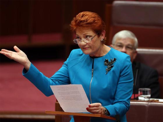 زعيمة استرالية تهاجم المسلمين والصينين صورة رقم 2