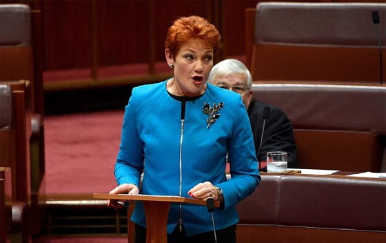 زعيمة استرالية تهاجم المسلمين والصينين صورة رقم 3