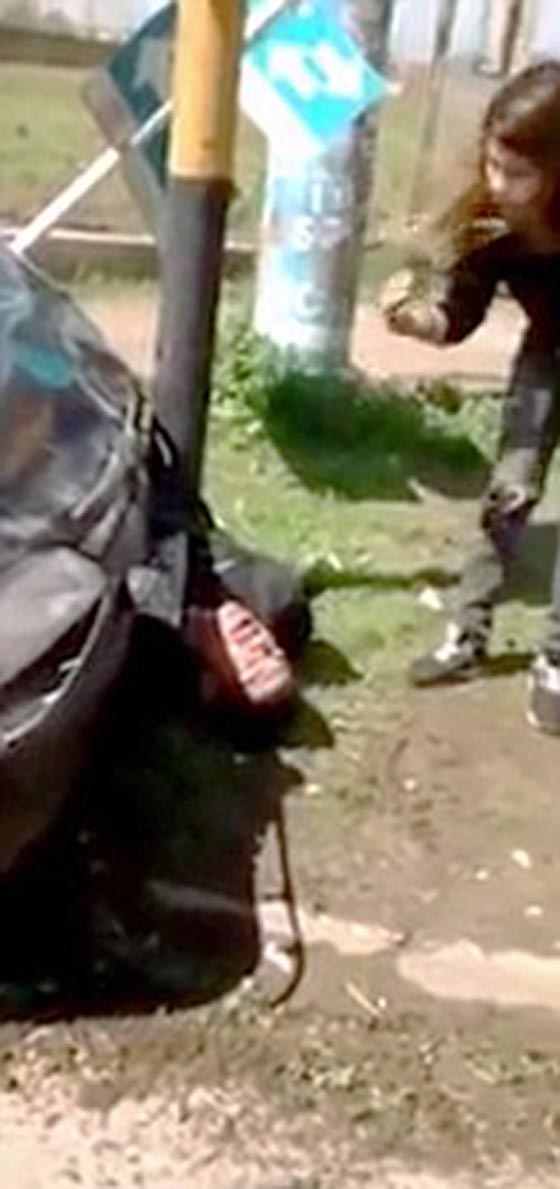 فيديو مروع.. جزار يدهس لصا حاول سرقته وينتقم منه شر انتقام صورة رقم 1