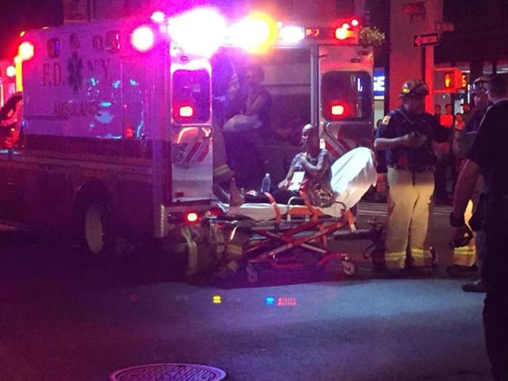 عشرات الجرحى في انفجار عبوة ناسفة في مانهاتن نيويورك صورة رقم 8