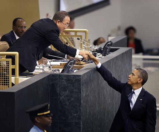 حذاء خرتشوف وخطاب كاسترو ونوادر القذافي احداث شهدتها الامم المتحدة صورة رقم 11