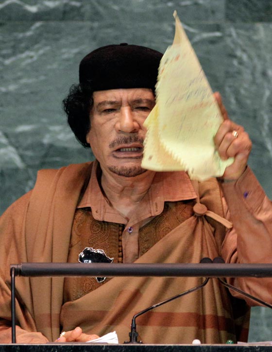 حذاء خرتشوف وخطاب كاسترو ونوادر القذافي احداث شهدتها الامم المتحدة صورة رقم 1