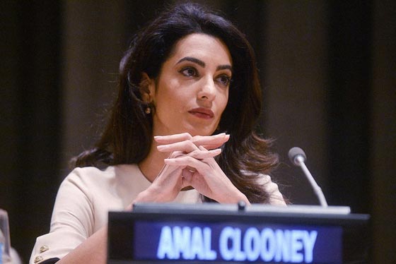  امل كلوني تستعد لمواجهة داعش في المحاكم الدولية صورة رقم 4