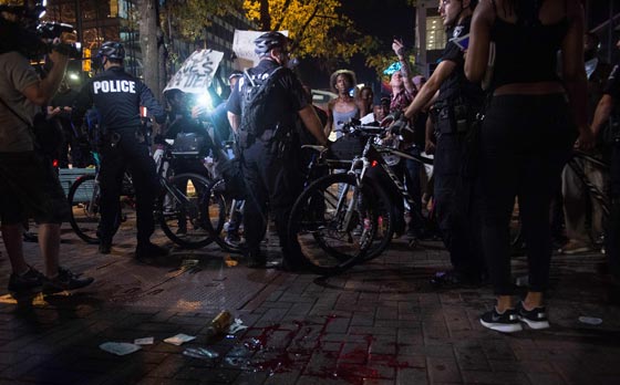 اعلان حالة الطوارئ  في نورث كارولاينا بسبب الاحتجاجات العنيفة صورة رقم 5