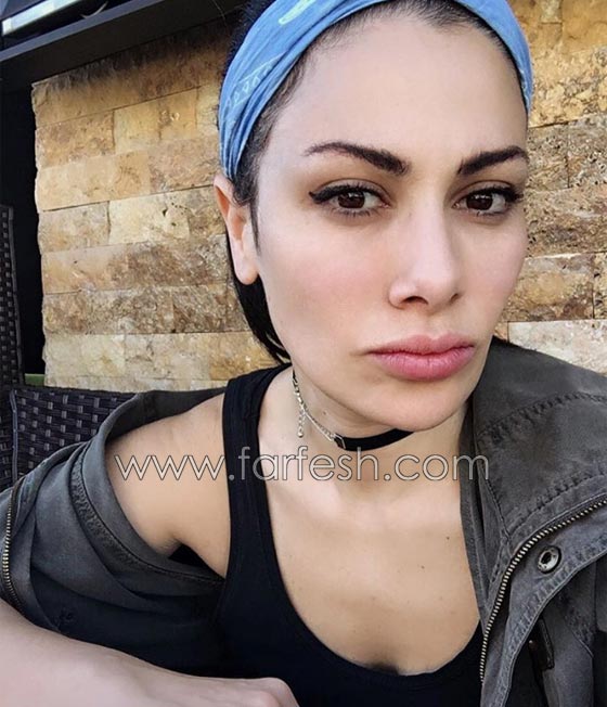 صور صبا مبارك بدون مكياج تبرز جمالها الطبيعي صورة رقم 7