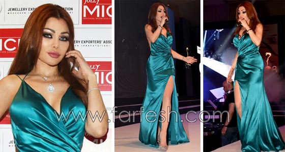 اليسا تلبس فستان هيفاء وهبي وتقلدها في اطلالتها! صورة رقم 2