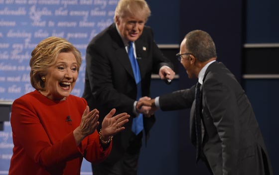 مناظرة اولى نارية بين كلينتون وترامب واتهامات متبادلة بين الطرفين صورة رقم 10