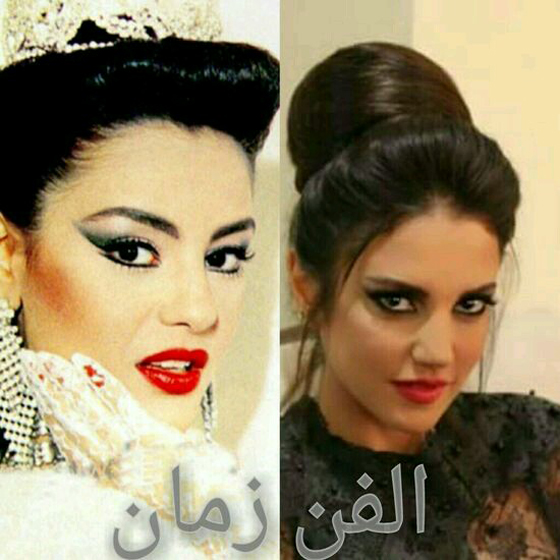  صور فنانين يشبهون نجوم الزمن الجميل! شاهد الصور واحكم بنفسك صورة رقم 2