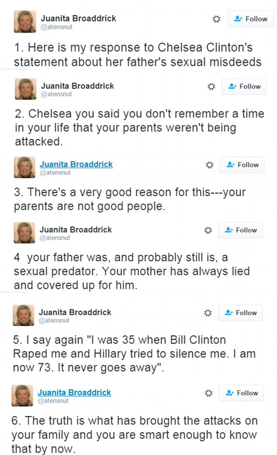 المرأة التي اتهمت بيل كلينتون باغتصابها تظهر مجددًا  صورة رقم 2