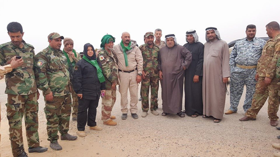  ام هنادي تنتقم لزوجيها ووالدها واشقائها بقطع رؤوس عناصر داعش صورة رقم 6