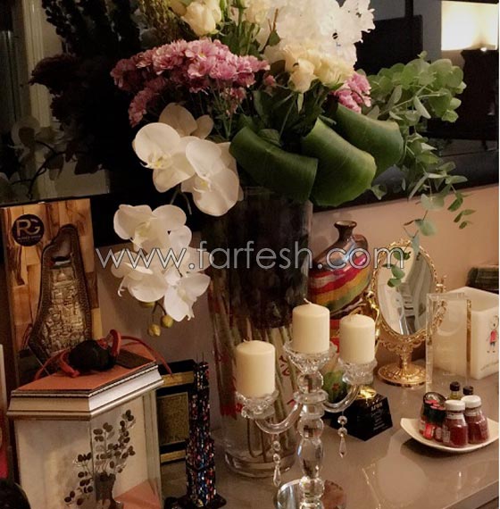 صور زين كرزون تحتفل بالافراج عنها بالورد والحلويات والمنسف! صورة رقم 4