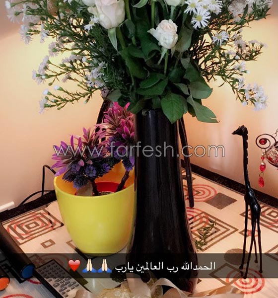 صور زين كرزون تحتفل بالافراج عنها بالورد والحلويات والمنسف! صورة رقم 5