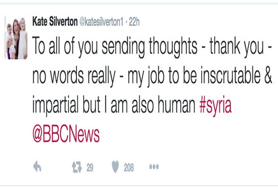 اعلاميون لا يستطيعون البقاء على الحياد ويفقدون السيطرة على الهواء صورة رقم 1