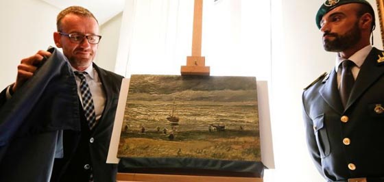  لوحتان لفان غوخ سرقتا قبل 14 عاما عثر عليهما في حوزة المافيا الايطالية صورة رقم 5