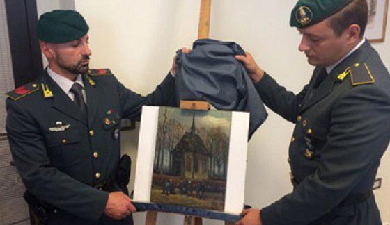  لوحتان لفان غوخ سرقتا قبل 14 عاما عثر عليهما في حوزة المافيا الايطالية صورة رقم 3