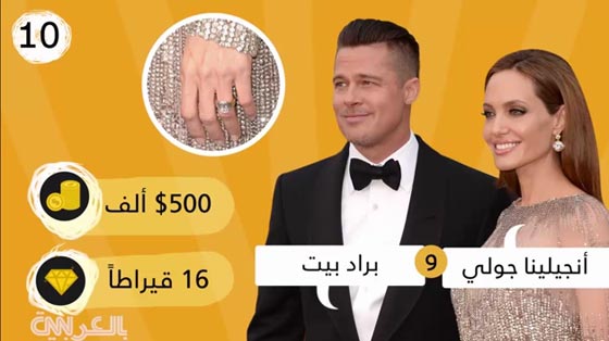 نجمات هوليوود يتنافسن في امتلاك اغلى خواتم الزواج الماسية صورة رقم 1