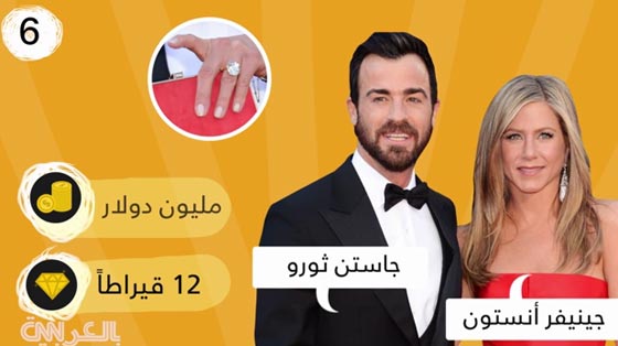 نجمات هوليوود يتنافسن في امتلاك اغلى خواتم الزواج الماسية صورة رقم 5