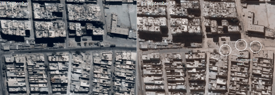 صور جوية تظهر الدمار الذي لحق بحلب التي تشهد اكبر كارثة انسانية صورة رقم 3