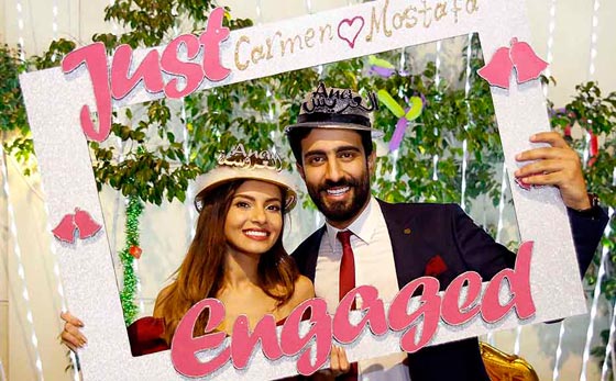  صور كارمن سليمان ومفاجأة العمر: عيد ميلادها يتحول لحفل خطوبتها  صورة رقم 12