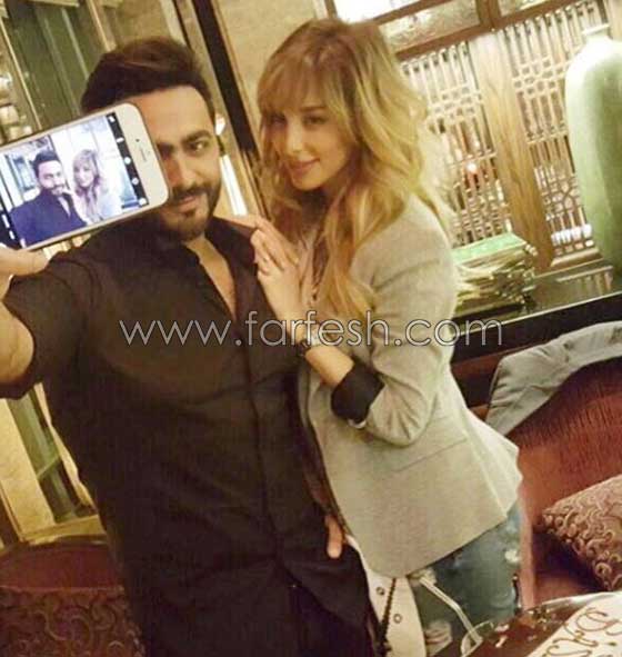 فيديو تامر حسني يسخر من اسم ابنته امايا ويلوم زوجته بسمة بوسيل! صورة رقم 10