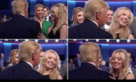 شاهد بالفيديو.. حتى ابنة ترامب تتهرب وتتجنب قبلاته لها! صورة رقم 1 شاهد بالفيديو.. حتى ابنة ترامب تتهرب وتتجنب قبلاته لها! صورة رقم 1