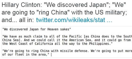 ويكيليكس يفضح أخطر وثيقة مسربّة عن هيلاري كلينتون! صورة رقم 1 ويكيليكس يفضح أخطر وثيقة مسربّة عن هيلاري كلينتون! صورة رقم 1