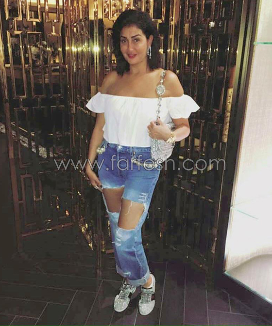 فيديو حاكم دبي يصادف الفنانة غادة عبد الرازق في مطعم ويبادرها بالمزاح صورة رقم 7