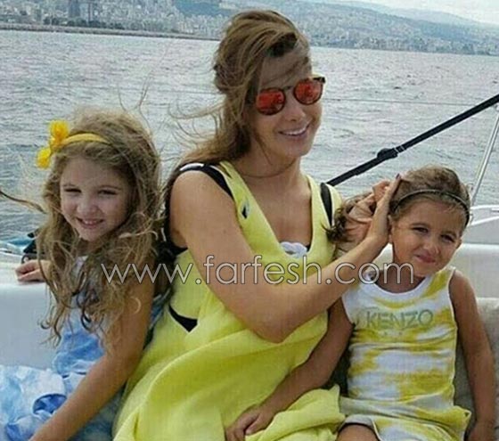  صور مضحكة واخرى تفيض محبة للنجوم مع اولادهم صورة رقم 9