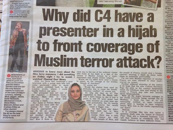 منظمة الصحافة تدافع عن محرر منع صحفية من تغطية احداث هجوم نيس صورة رقم 2