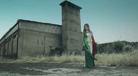 فنانة لبنانية تقاتل بصوتها الى جانب جيش البشمركة صورة رقم 3