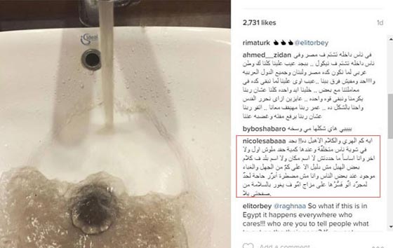  المصريون غاضبون من نيكول سابا وردّها هو: انتم دليل الجهل والغباء!  صورة رقم 1