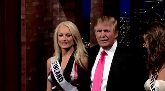 ملكة جمال فنلندا تروي اعتداء ترامب عليها من خلال لمس مؤخرتها! صورة رقم 6