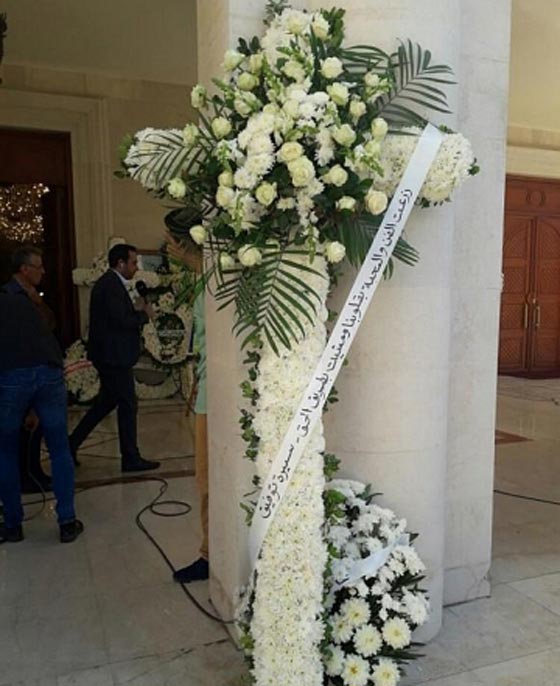 صور جنازة ملحم بركات وفيديو شجار ابنه ملحم جونيور مع اخوته صورة رقم 11