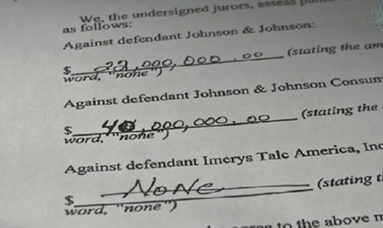 جونسون اند جونسون تدفع 70 مليون دولار تعويضا لامرأة اصيبت بالسرطان صورة رقم 11