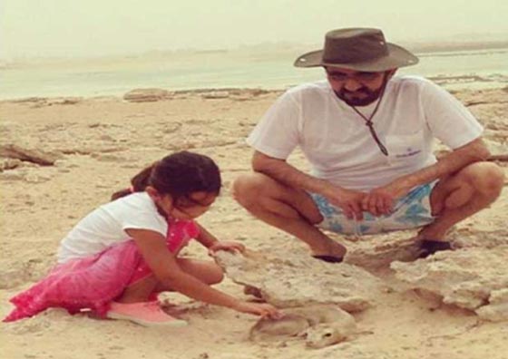 الاميرة هيا تنشر فيديو لزوجها نائب حاكم دبي ينقذ سلحفاة ضخمة صورة رقم 5