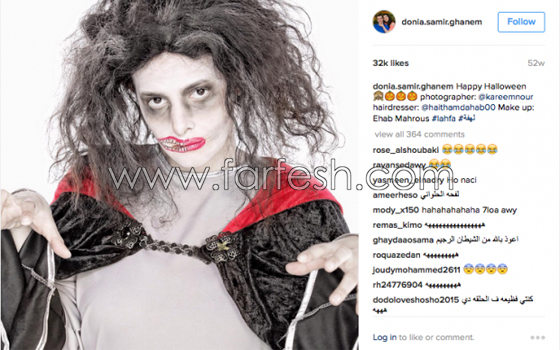  صور فنانين وفنانات من الوطن العربي باطلالات مرعبة في الهالوين صورة رقم 3