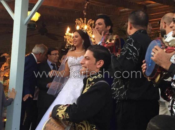 فيديو وصور حفل زفاف حسن الرداد وايمي سمير غانم مع نجوم الفن صورة رقم 2