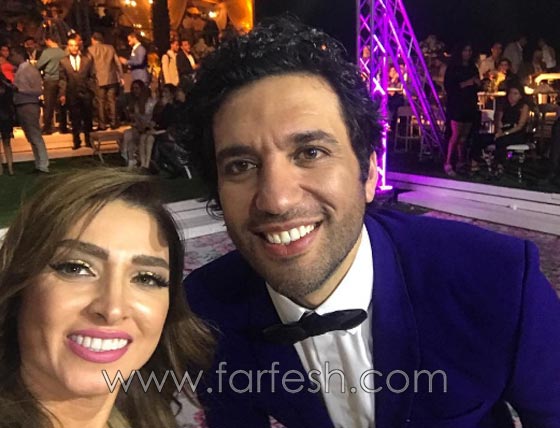 فيديو وصور حفل زفاف حسن الرداد وايمي سمير غانم مع نجوم الفن صورة رقم 8
