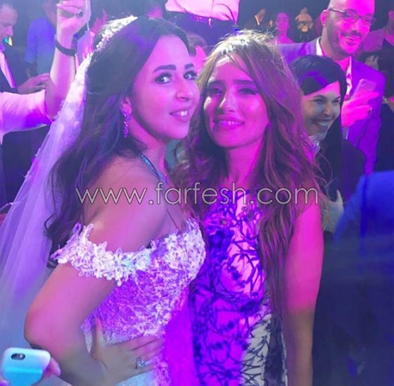 فيديو وصور حفل زفاف حسن الرداد وايمي سمير غانم مع نجوم الفن صورة رقم 11