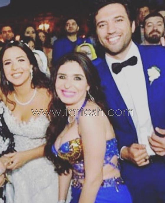 فيديو وصور حفل زفاف حسن الرداد وايمي سمير غانم مع نجوم الفن صورة رقم 16