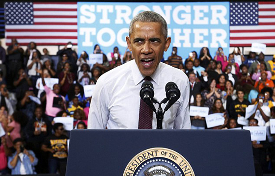 اوباما يدافع عن أحد انصار ترامب بالتحدث ويضعو للاصغاء اليه صورة رقم 1