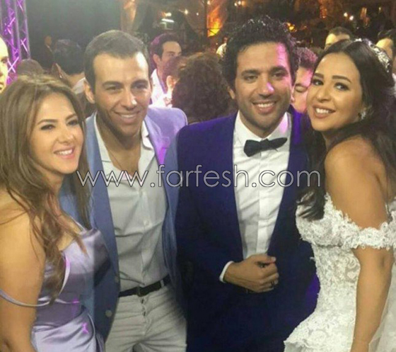 5 ازمات واجهت حفل زفاف حسن الرداد وايمي سمير غانم صورة رقم 3