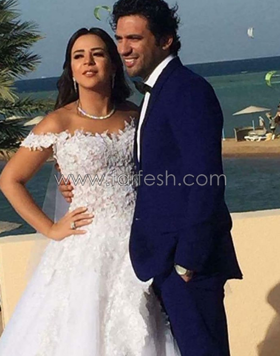 5 ازمات واجهت حفل زفاف حسن الرداد وايمي سمير غانم صورة رقم 12