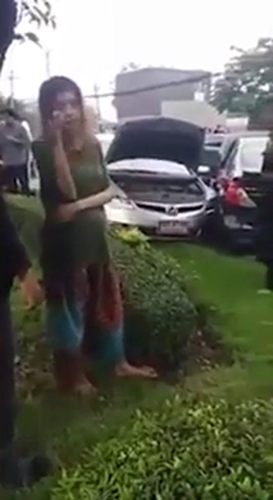 ملكة جمال تايلاند في صدمة بعد حادث طرق صورة رقم 3