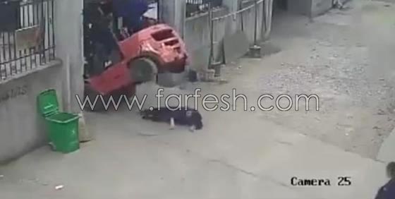 فيديو مؤلم للغاية.. رافعة تسحق امرأة تحتها بصورة بشعة صورة رقم 2