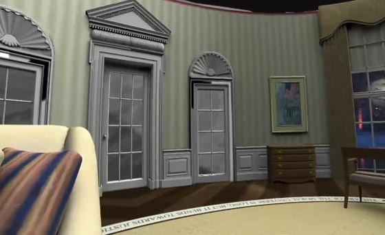 جولة تحاكي الواقع داخل اروقة البيت الابيض الذي ينتظر ساكنا جديدا صورة رقم 2